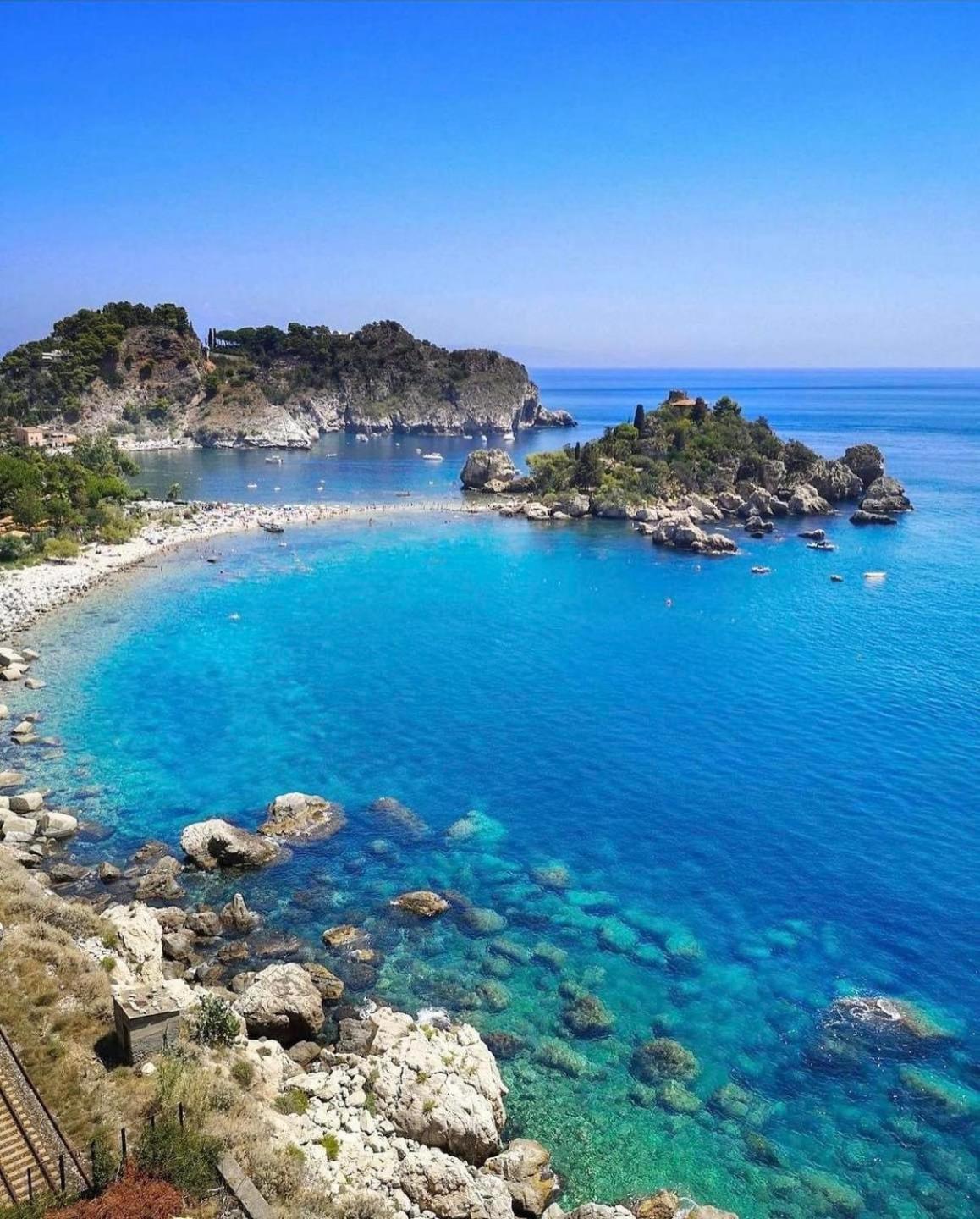 Mare Roccia Beachfront Apartment Taormina Kültér fotó